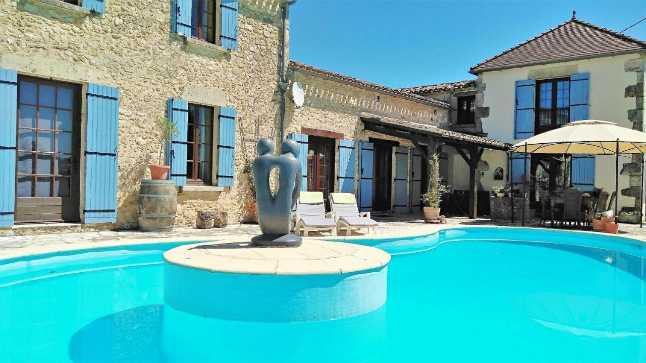 Luxury B&B Maison A Votre Sante, In Bordeaux Wine Region Savignac-de-Duras Exterior photo