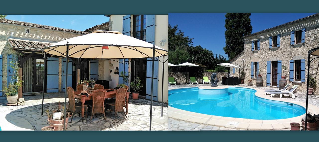 Luxury B&B Maison A Votre Sante, In Bordeaux Wine Region Savignac-de-Duras Exterior photo