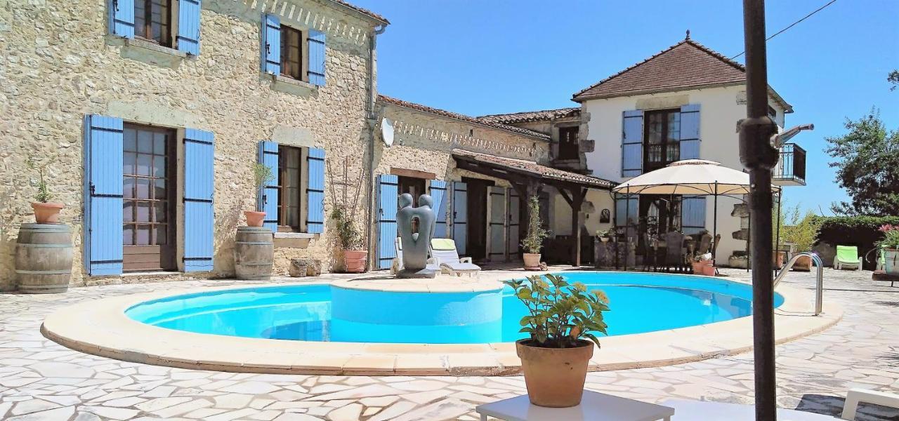 Luxury B&B Maison A Votre Sante, In Bordeaux Wine Region Savignac-de-Duras Exterior photo